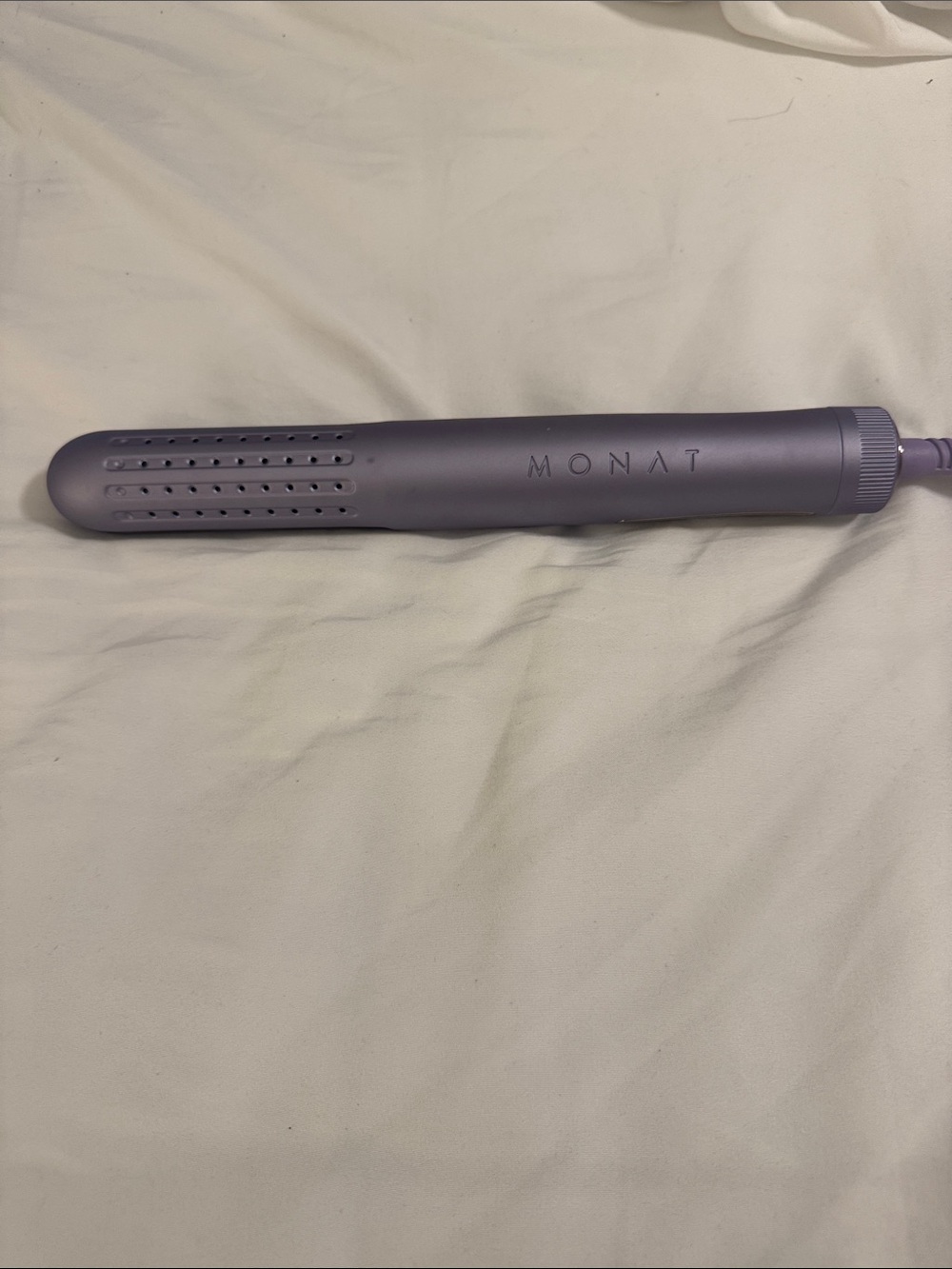 MONAT Purple Styling Tool - Straight and Curl Iron with Cool Lock and Heat Glove